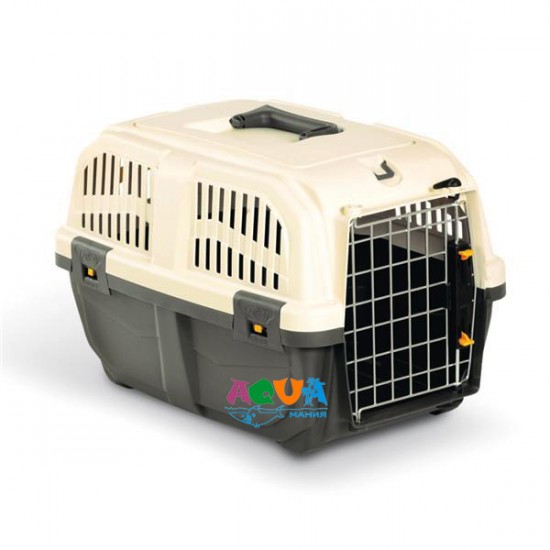 Переноска SKUDO-2 IATA GREY как транспортировать собаку ли кота в самолёте